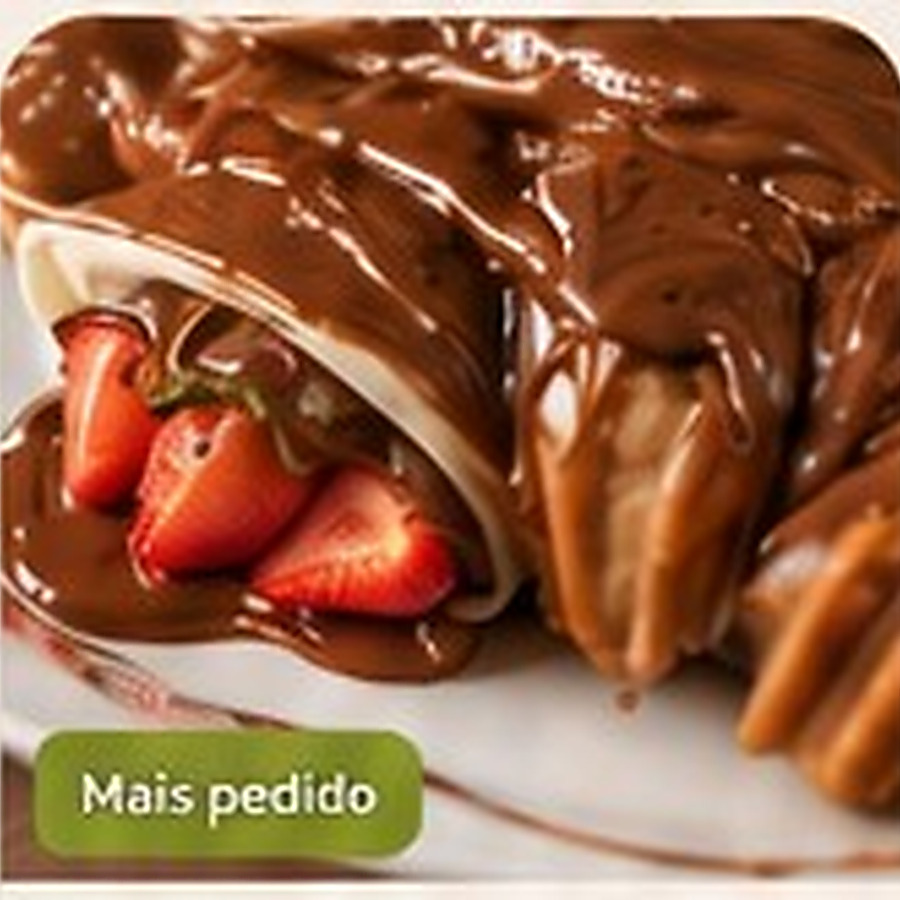 Nutella com morango